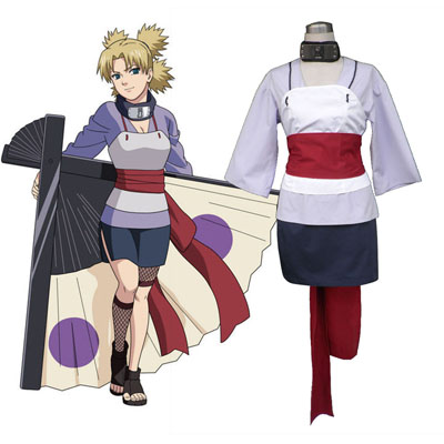 Naruto Temari 2ND Cosplay Costumes Deluxe Edition