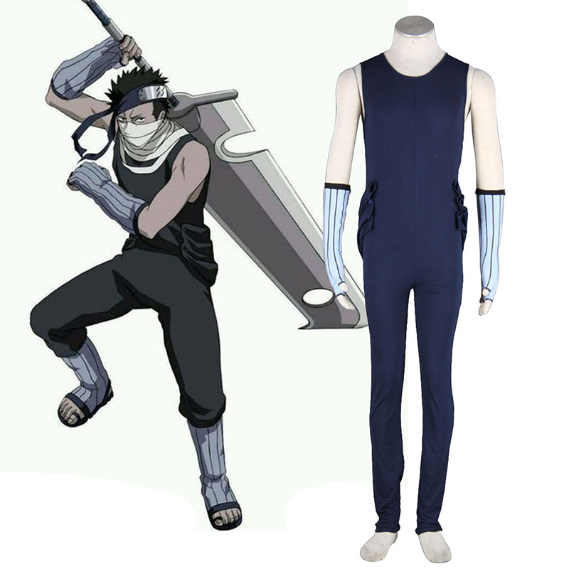 Naruto Momochi Zabuza 2 Cosplay Kostym