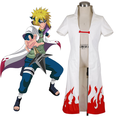 Naruto Fourth Hokage 2ND Cosplay Costumes Deluxe Edition