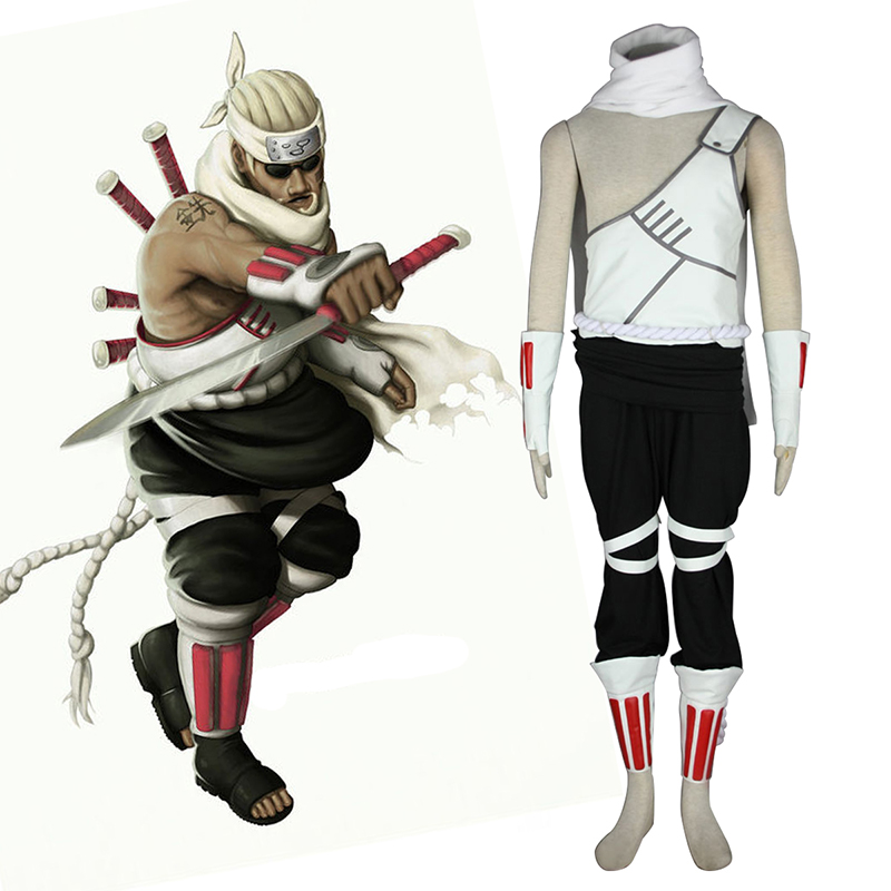 Naruto Killer B 1 Cosplay Kostym