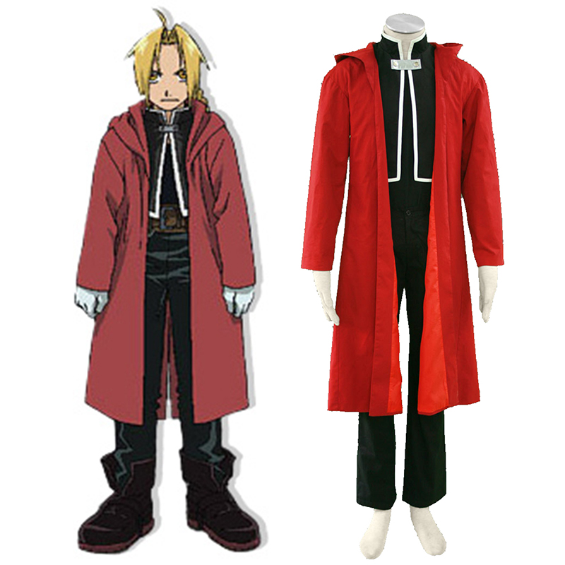 Fullmetal Alchemist Edward Elric 1 Cosplay Costumes Canada