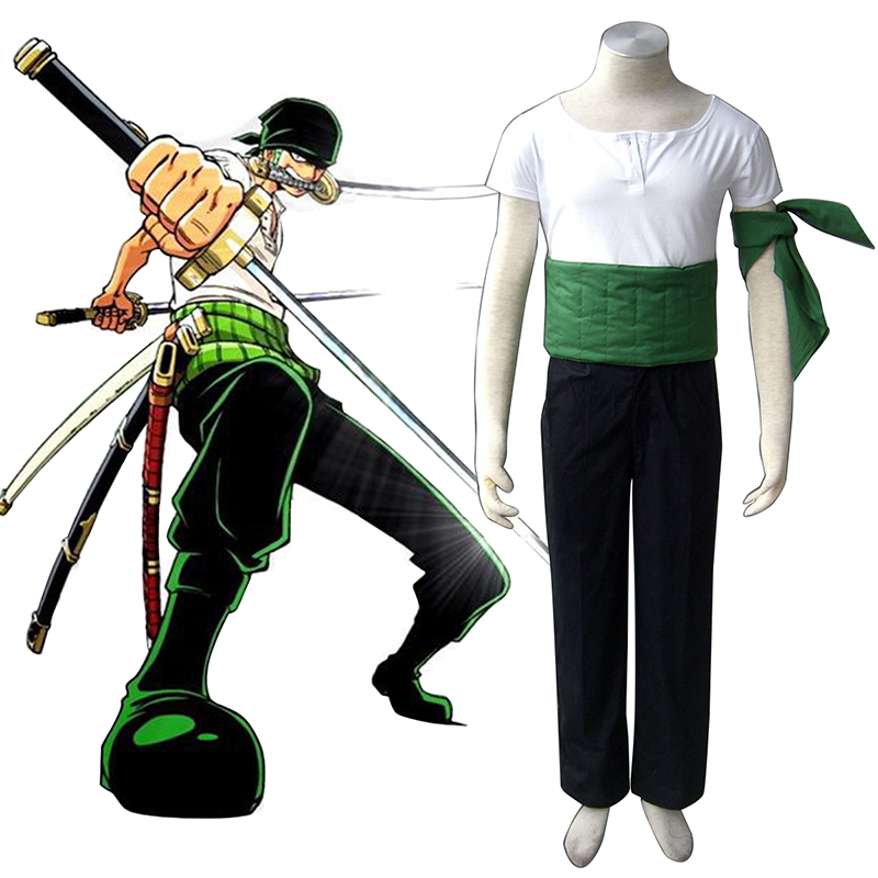 One Piece Roronoa Zoro 1 Cosplay Kostymer