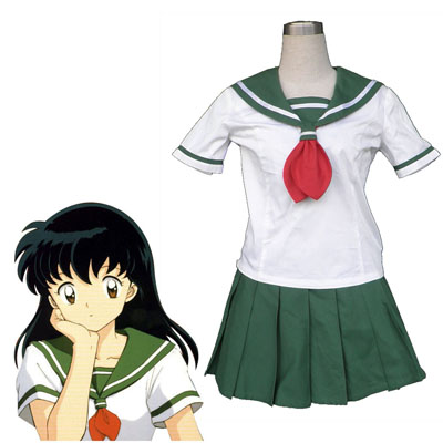 Inuyasha Kagome Higurashi 2 Sailor udklædning Fastelavn Kostumer