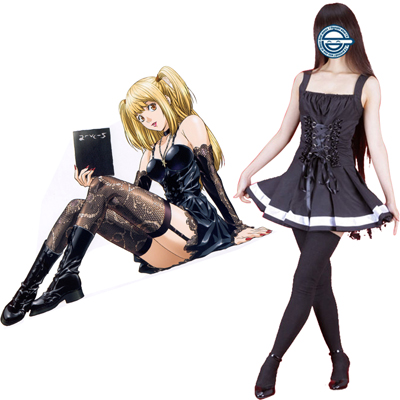 Death Note Misa Amane 2ND Cosplay Costumes Deluxe Edition