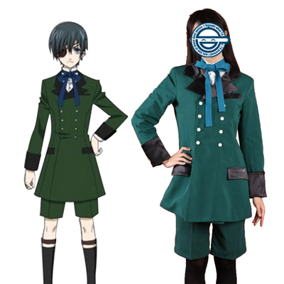 Black Butler Ciel Phantomhive 1ST Cosplay Costumes Deluxe Edition