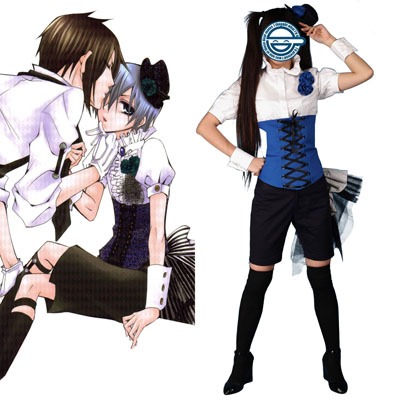Black Butler Ciel Phantomhive 3ND Cosplay Costumes Deluxe Edition