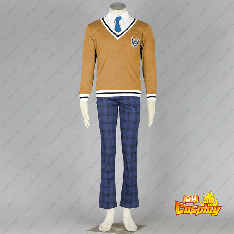 Axis Powers Hetalia Vinter Male School Uniform 1 Cosplay Kostymer