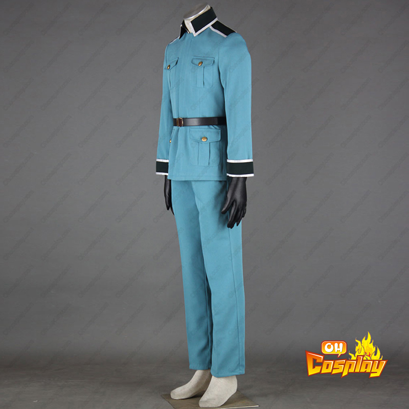 Axis Powers Hetalia Germany 1 Military Uniform Cosplay Kostym