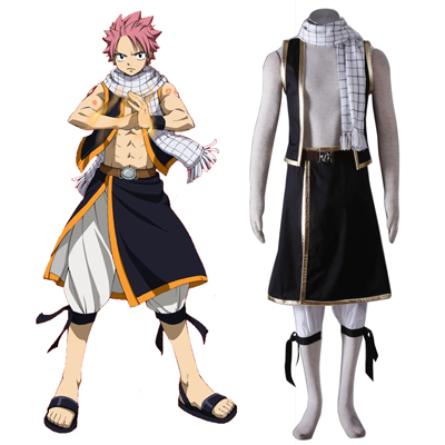 Fairy Tail Natsu Dragneel 1ST Cosplay Costumes