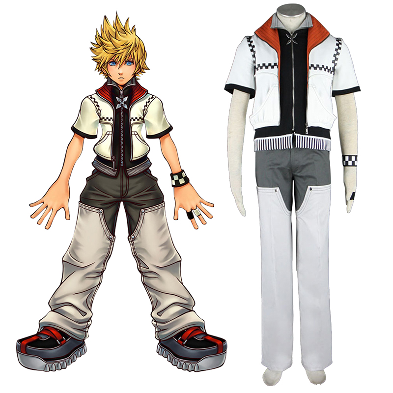 Kingdom Hearts Roxas 1 Cosplay Kostymer
