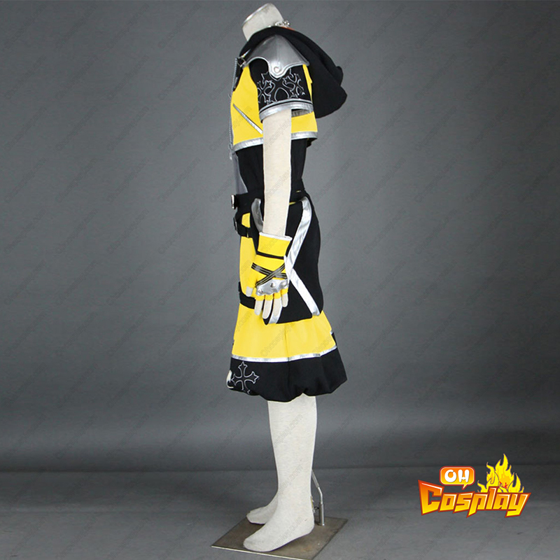 Kingdom Hearts Sora 3 Gul udklædning Fastelavn Kostumer
