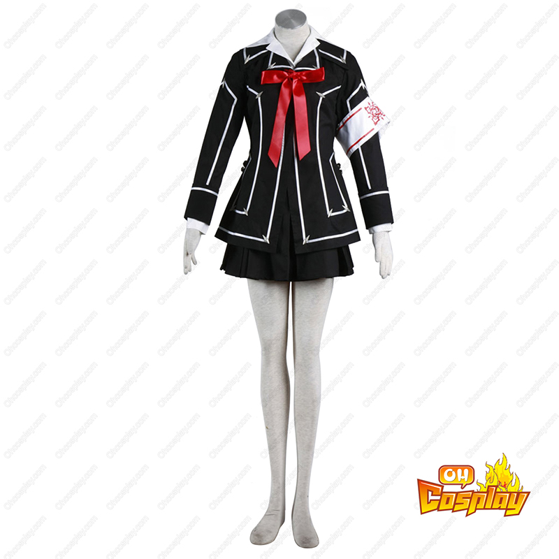 Vampire Knight Day Class черно Female School униформа Cosplay костюми