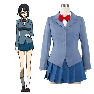 Durarara!! Raira Academy Girls' School Uniformer udklædning Fastelavn Kostumer