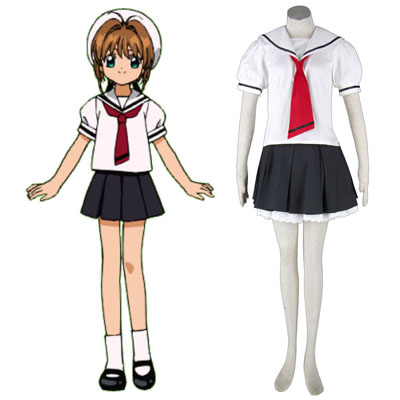 Cardcaptor Sakura Kinomoto Sakura 7 Cosplay Kostym