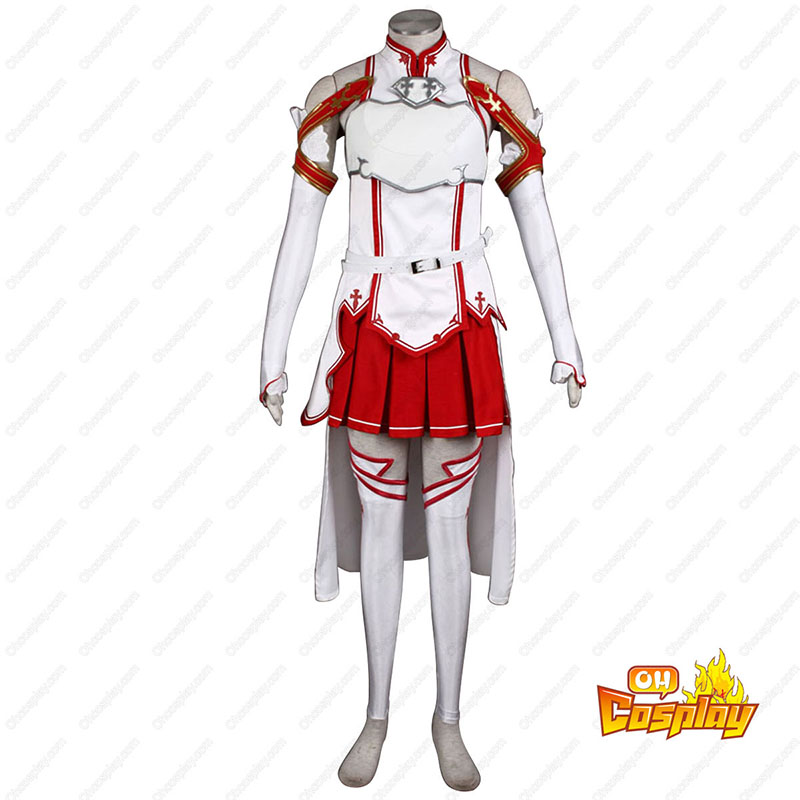 Sword Art Online Asuna 1 Cosplay Kostymer