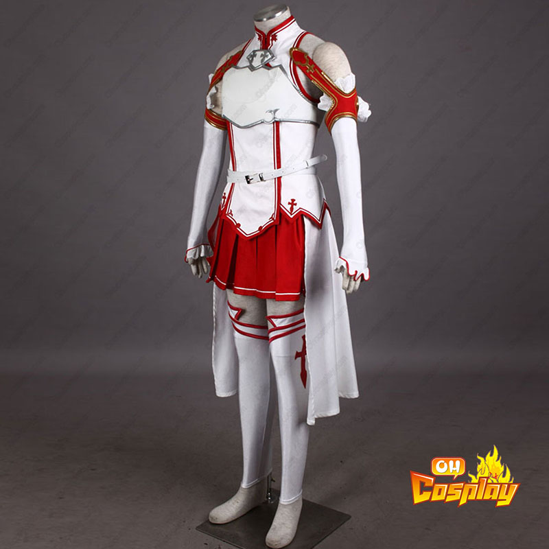 Sword Art Online Asuna 1 Cosplay Kostymer