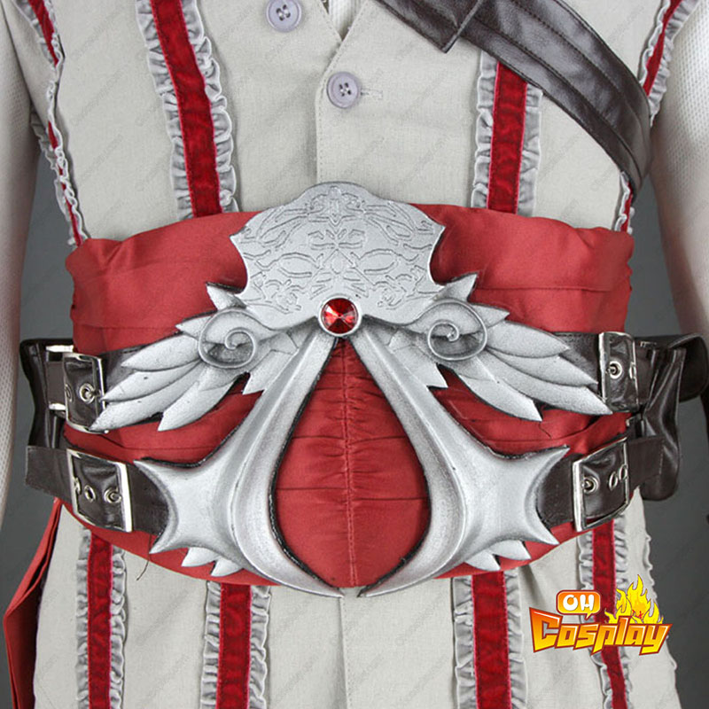 Assassins Creed II Assassin 2 Cosplay Kostymer