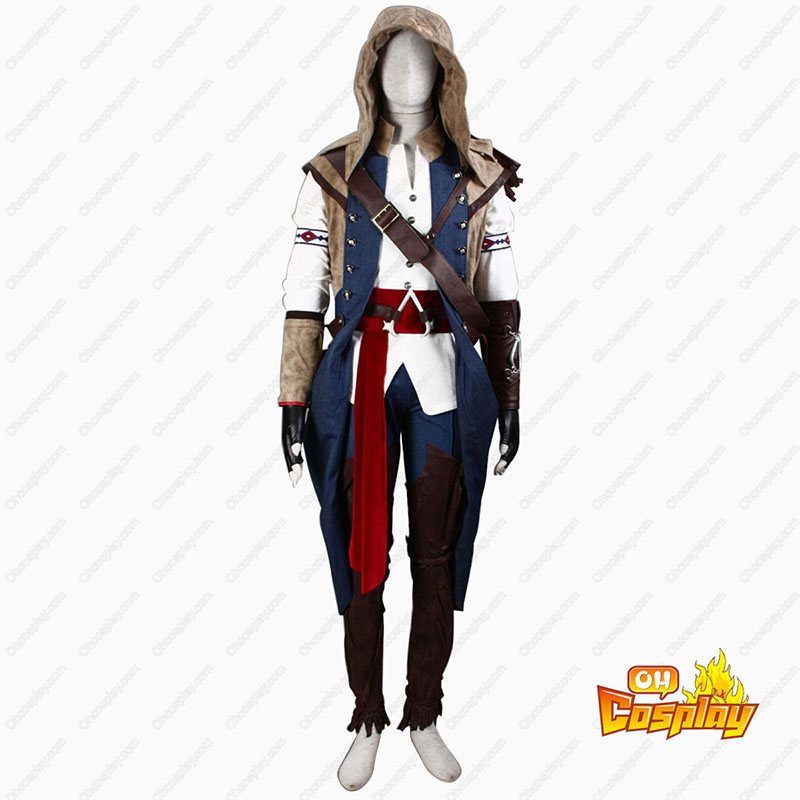 Assassin\'s Creed III Assassin 7 Cosplay Kostymer