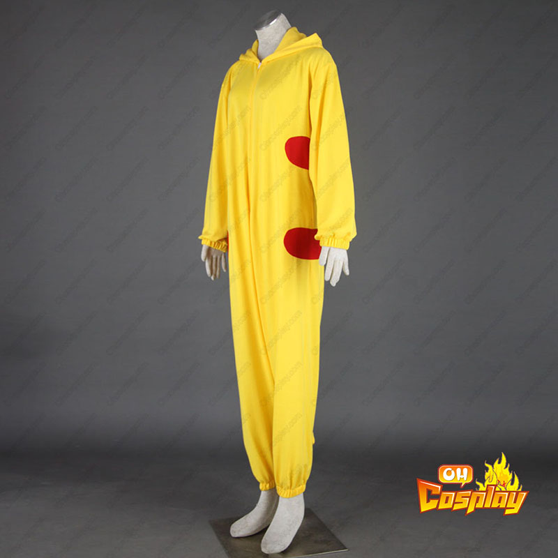 Pokémon Pikachu Pajamas 1 Cosplay Kostymer