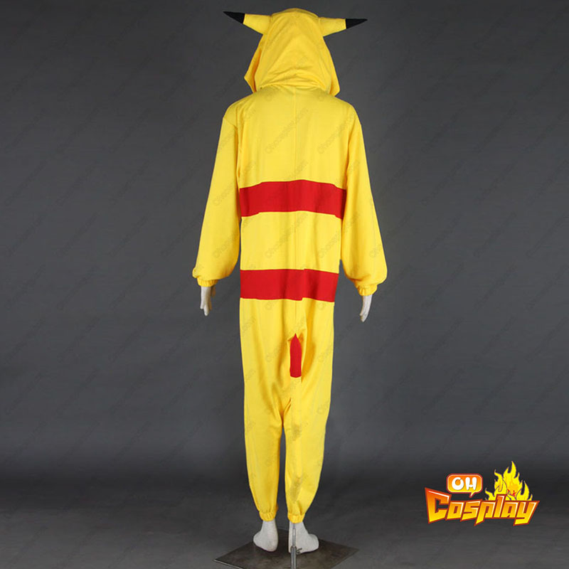 Pokémon Pikachu Pajamas 1 Traje Cosplay