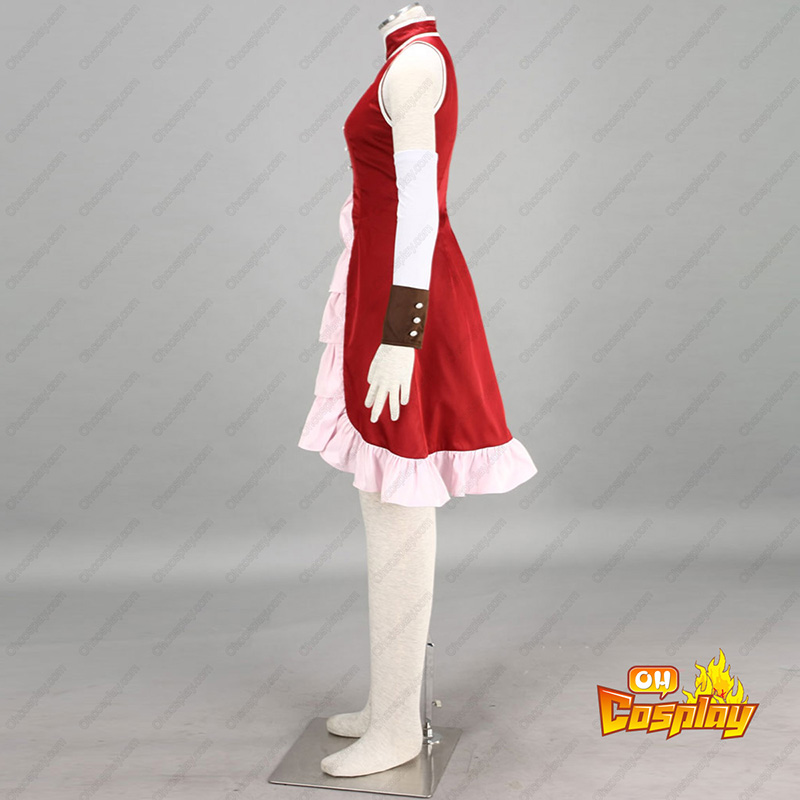 Puella Magi Madoka Magica Sakura Kyouko 1 Cosplay Kostym
