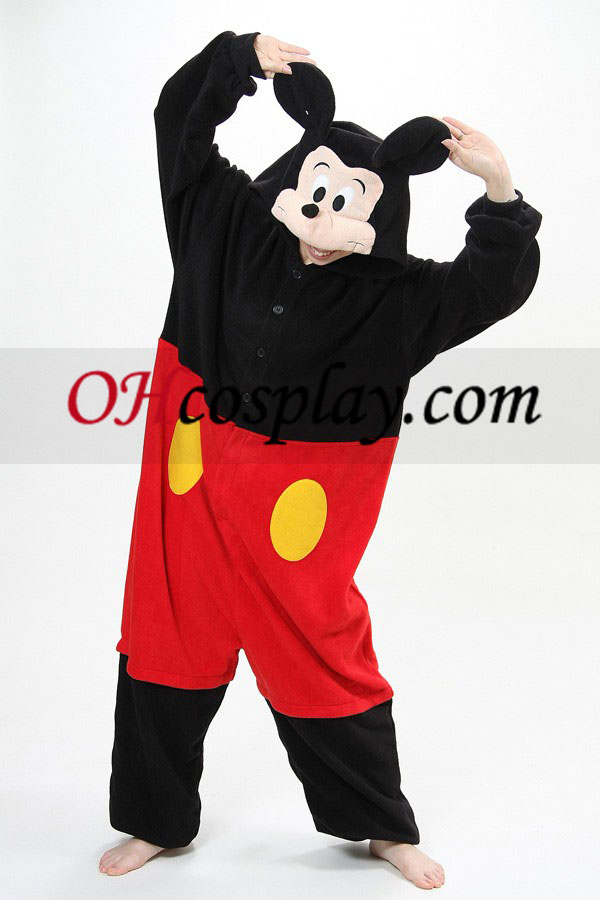 Mickey Kigurumi костюм пижами Хелоуин костюми