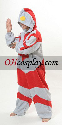 Ultraman Kigurumi kostyme pyjamas 