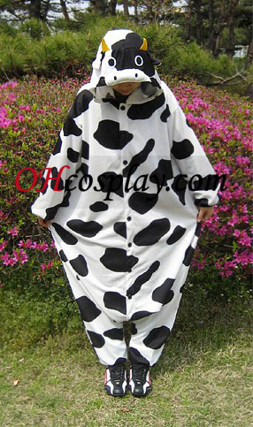 Vacca da latte Kigurumi Costume Pigiami 