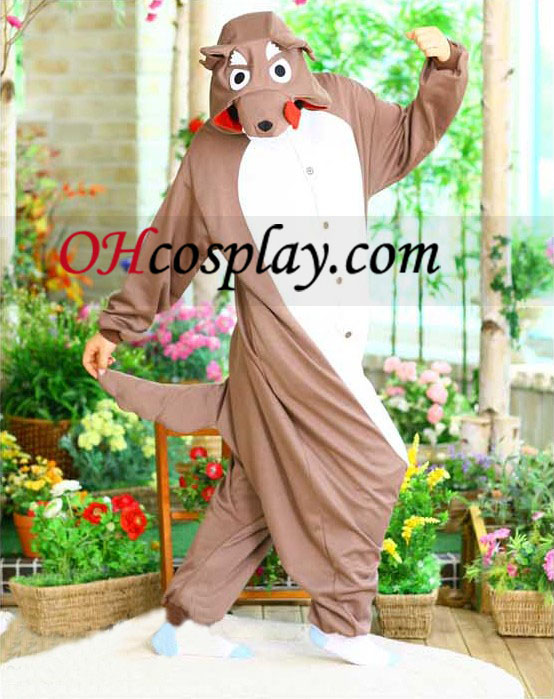 Loup Kigurumi des pyjamas costumes