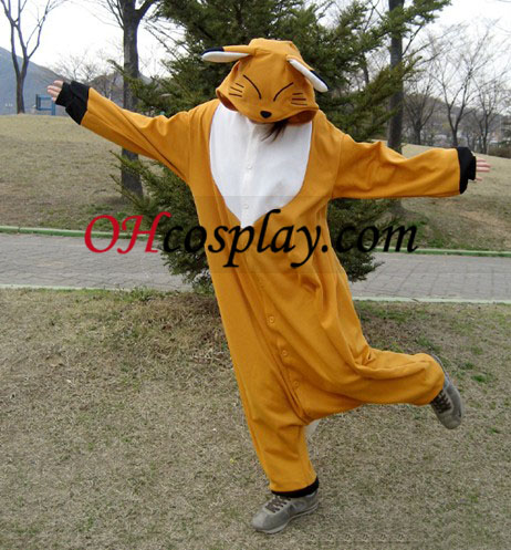 Søde Fox Kigurumi kostume Pyjamas