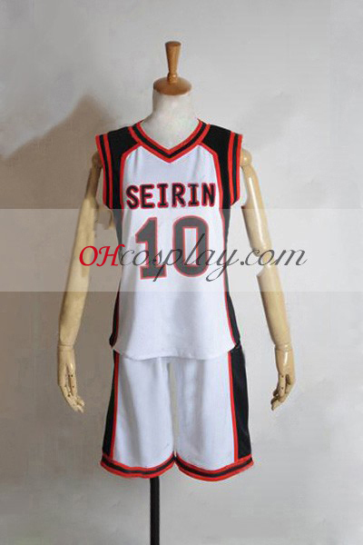 Koripallosarjan uusimmassa Kuroko Seirin 10 Kagami vihreä Taiga Cosplay asu