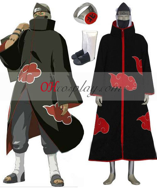 Naruto Akatsuki Kakuzu Deluxe Cosplay Costume Set