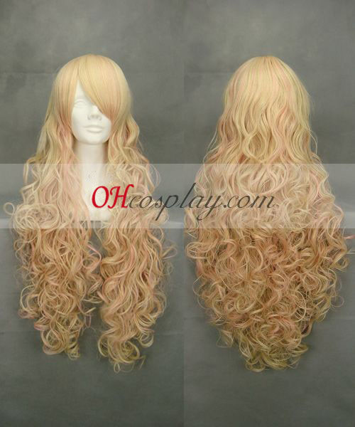 Macross Frionter Sherly Nome Yellow Cosplay Wig