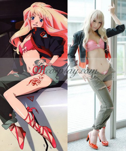 Macross Frontier Sheryl Nome Fly Costume Costume Carnaval Cosplay