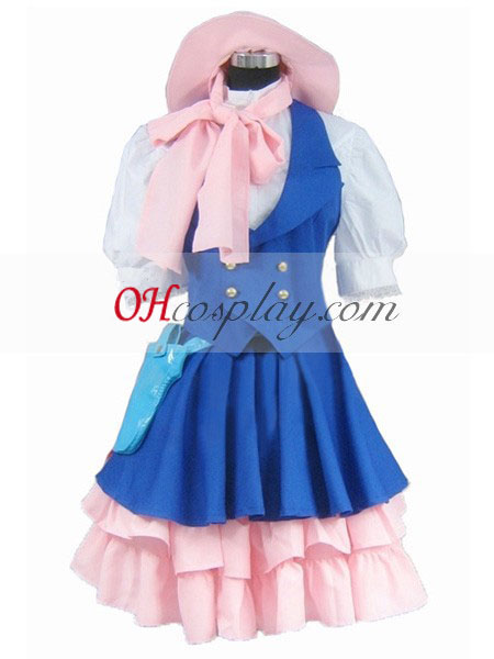 Macross Frontier Sheryl Nome Cowboy Costume Costume Carnaval Cosplay