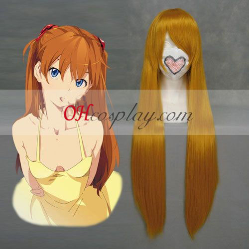EVA Asuka Cosplay parrucca arancione