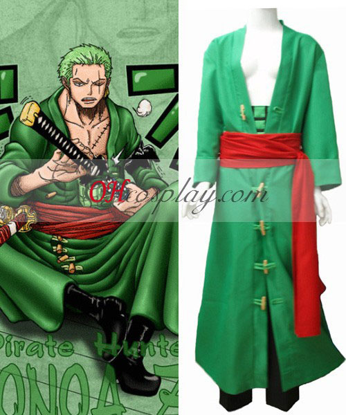 One Piece Zoro After 2Y Cosplay Costume