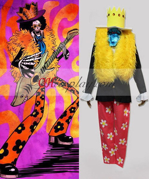 One Piece Brook After 2Y Cosplay Costume Australia