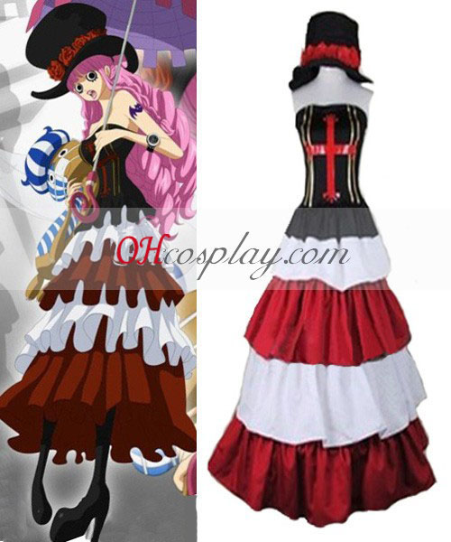 Um Pedaço após 2Y Perona Cosplay Traje