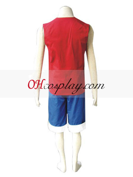 Luffy Cosplay Costume in its entirety from One Piece