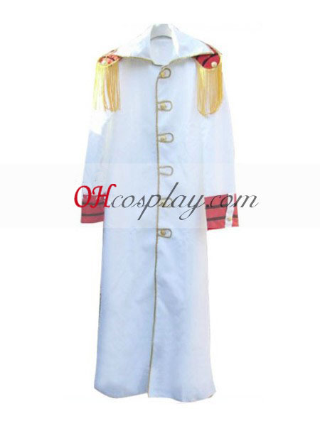 One Piece Monkey.D.Kapu (Vice admiral ) Navy Cloak Cosplay Costume