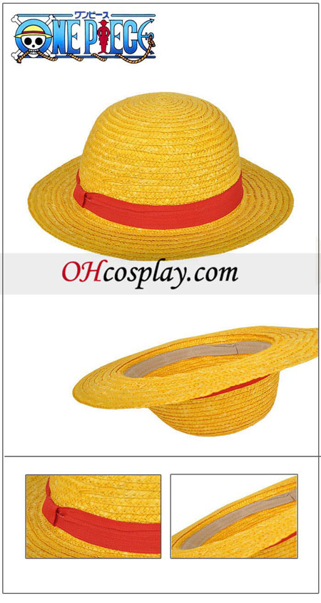 Jeden kus Luffy slamený klobúk Cosplay si príslušenstvo digitálnych zrkadloviek
