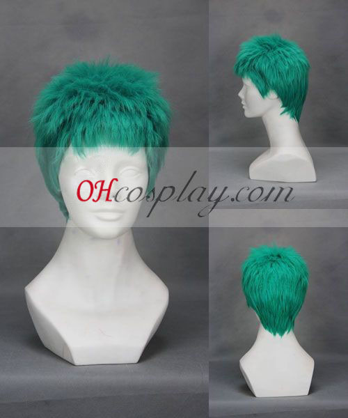 One Piece Zoro Green Cosplay Wig