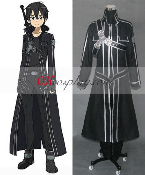 Sword Art Online Kirito Cosplay Costume