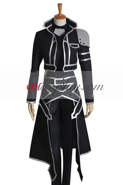 Шпага изкуство онлайн (ALfheim онлайн) Kirito нови Cosplay костюм