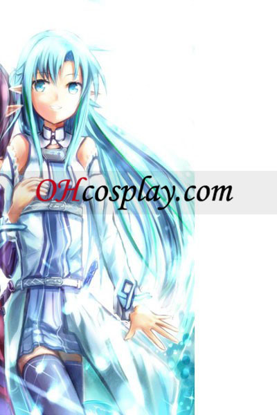 Sword Art Online (on-line) ALfheim Asuna Cosplay Traje