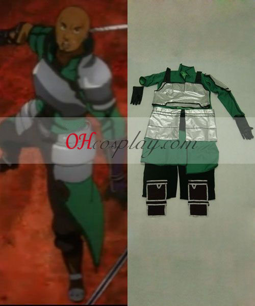 Sword Art Online Agil Green Cosplay Kostuum