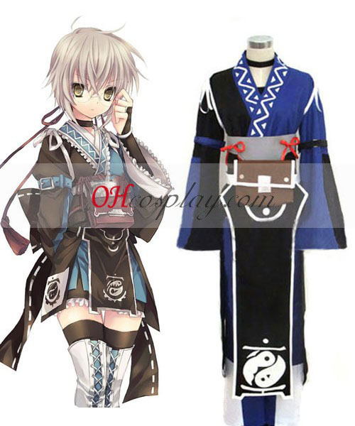 Touhou Prosjekt Morichika Rinnosuke cosplay kostyme