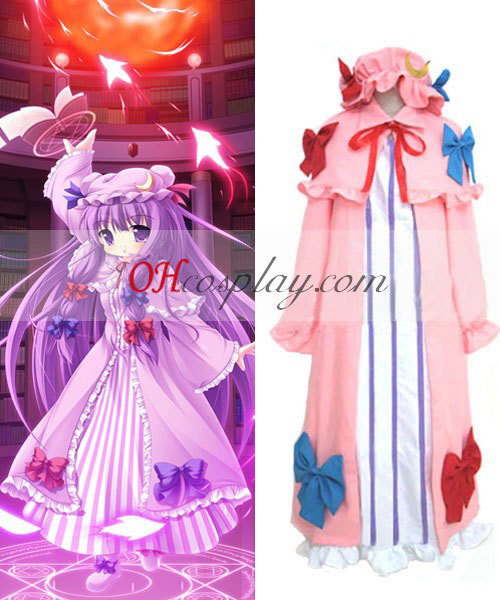 Touhou Project Patchouli Knowledge cosplay costume