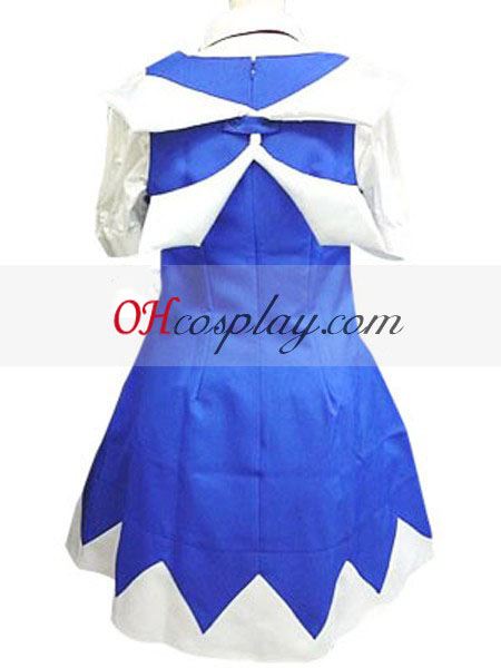 Touhou Project Ice Fée Cirno Costume Carnaval Cosplay